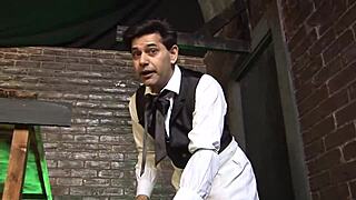 a pretty fraulein gets seduced into a steamy german threesome with a cute blonde in sexy lingerie