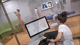 My Cute Roommate, Nurse Betty, Sucks The Patient's Cock