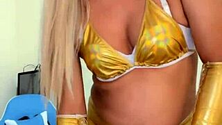 Linda Transexual Rosadita Samuray Con Tetas Ricas