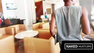 Redhead Pawg Fucks Shiny Black Cock