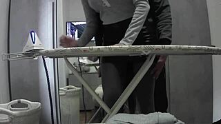 desperate housewife orgasms during normal workday at home