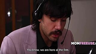 Blonde Milf Unbuttons Blouse In Taboo Street Fantasy