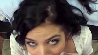 i got the best blowjob ever with monster cock cumshot