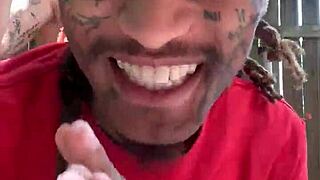 rough interracial group foursome orgy with redhead