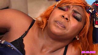 Big cock struggles to enter petite pussy