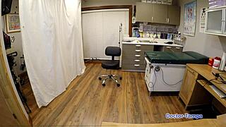 dr tampa performs the sisters first gyno exam with angel santana and aria nicole