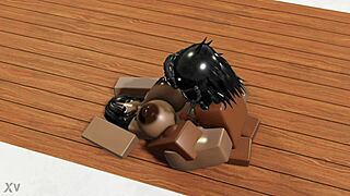 Roblox Porn Featuring Deepthroat Blowjob Scenes with Virtual Characters