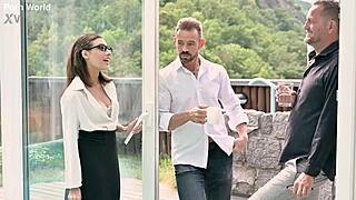 Emily pink takes dp drilling