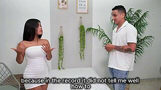 New Client Turns Me On For Happy Massage Ending