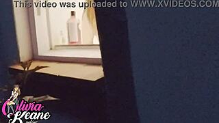 you watch your neighbor shower, what happens next?