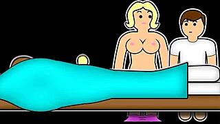 Jr, you can't skip college to stay home and fuck me, your big tits redhead mom