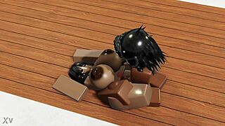 Roblox Porn Featuring Deepthroat Blowjob Scenes with Virtual Characters