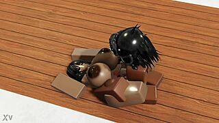 Roblox Porn Featuring Deepthroat Blowjob Scenes with Virtual Characters