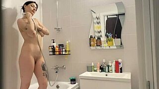 Caught in the bathroom with my girlfriend, feeling exposed and excited