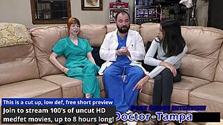 Watch Dr Tampa Take Ditria Rose In Wild Domination Roleplay With Pierced Nipples!