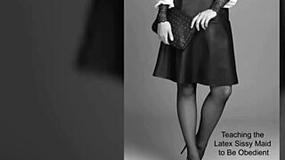 Cruel Natalia humiliates her sissy maid.