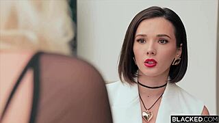 Blacked gorgeous duo stefany kyler and lia lin take on jason luvs massive bbc