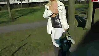 i feel so exposed as german teen naked outdoors