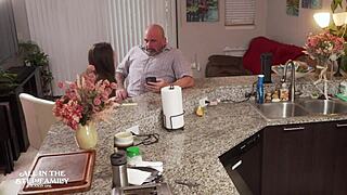 Sex Freak Freya Visits Stepdad And New Wife