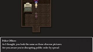 Detective girl helps inventor feel pussy sensation in steam city hentai.