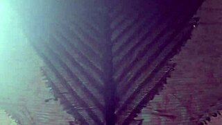 Beautiful teen 18+ Elza Kom shows off her big ass in nylon leggings and lingerie in the bedroom