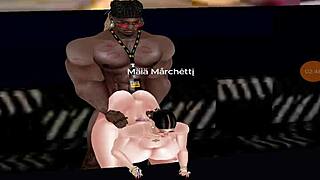 Colombian with Big Tits and Ass Gets Assfucked by Monster Cock in Anal Scene