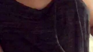 periscope girl subtly touches herself on webcam