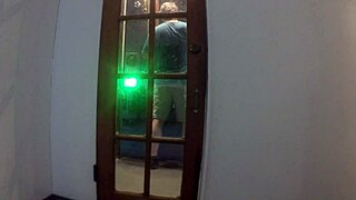 Gigi Breeze sucks cock in glory hole rear hardcore action