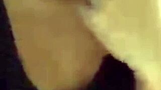 periscope girl subtly touches herself on webcam