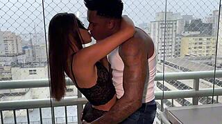 Why does this married funkeira slut fuck a big black cock without condom in her tight wet pussy?