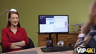 vip4k isabella offers shaved pussy for big loan fuck