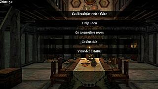 Let's Play Depraved Eden With Blonde's Big Tits And Ass!