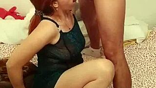 Latina Milf Gets Fucked by Stepson, Creampies While Husband Works