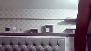 Young woman explores self in boarding room with stepmother