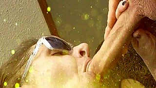 sensual sexy deep throat on 8 uncut cock