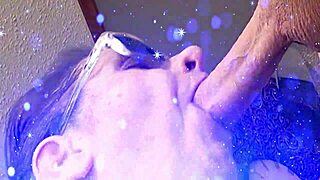 sensual sexy deep throat on 8 uncut cock