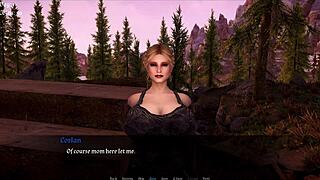 Let's Play Depraved Eden With Blonde's Big Tits And Ass!
