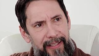 Boss tit-fucks his big-tits Asian secretary