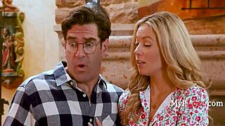 Tchyně Milfka Velký Zadek Stříkající s Mladou Ženou a Mommy Tales