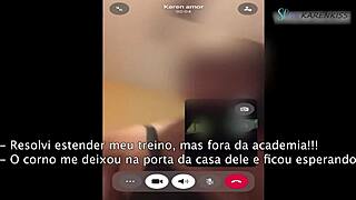 I made the cuckold wait in the car while going to the personal trainer's house