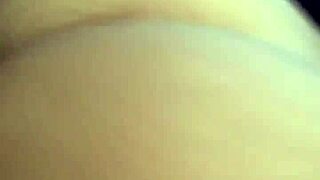 Latina with big ass bends over for doggystyle fucking