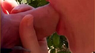 Hot Wife Gives Amazing Public Blowjob!