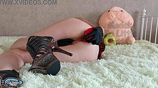 No Panties Under Skirt!