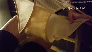 Mature Wife In Skirt Shows Hairy Panties Upskirt