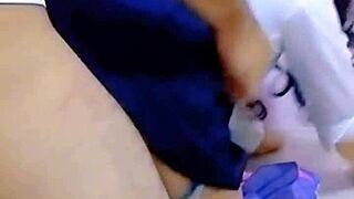 He broke my ass in anal sex, 'please teacher it hurts!'
