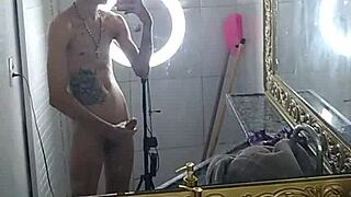Leaked video of thiagokelton masturbating with tattoos 😏