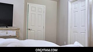 Orgyfam: Stepdad Makes Deal with Stepdaughter to Keep Quiet, Involving Uncle and Pornstar in Orgy