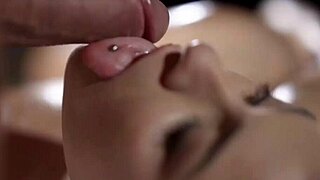 Hey, cum on these oiled big natural tits in massage rooms.