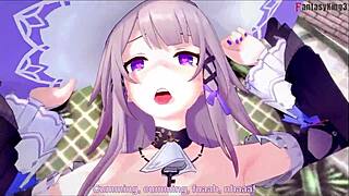 Sexy Witch Herta Having Sex in Honkai Star Rail