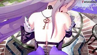 Sexy Witch Herta Having Sex in Honkai Star Rail